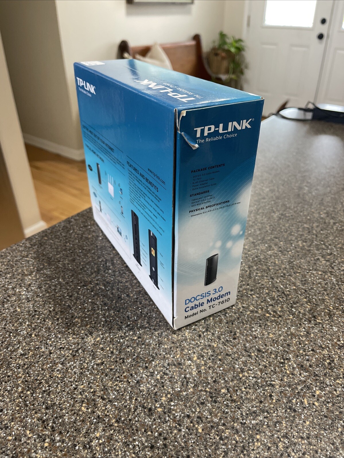 TP-Link TC-7610 300Mbps Wireless N DOCSIS 3.0 High Speed Cable Modem