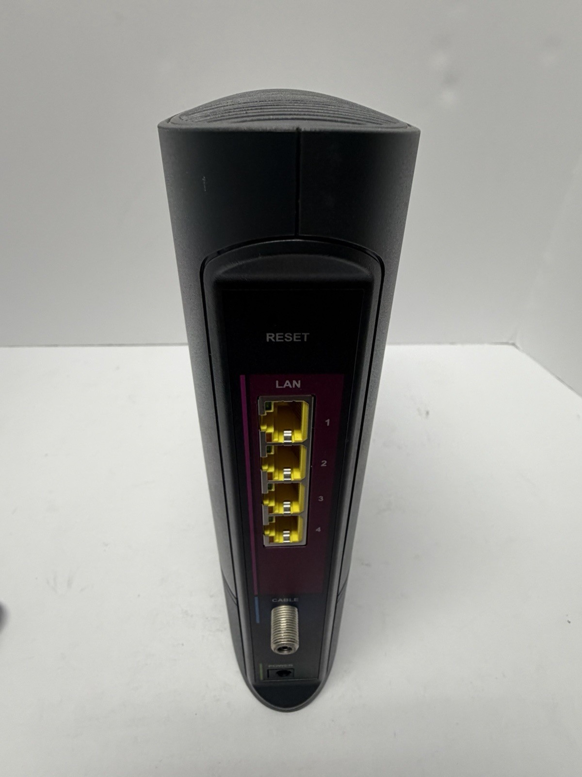 Arris G34 DOCSIS 3.1 Gigabit Cable Modem & AX3000 Wi-Fi 6 Router w/ Ac Adapter