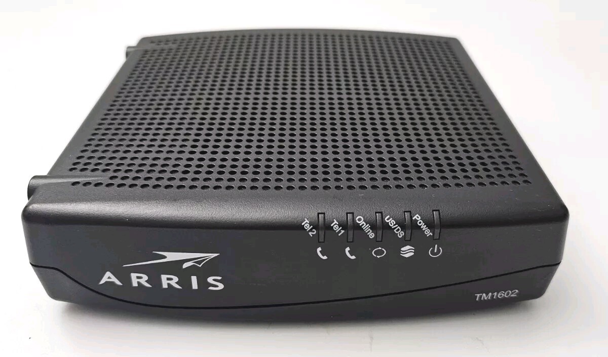 Arris TM1602A Docsis 3.0 Telephony Cable Modem *NEW* Please READ
