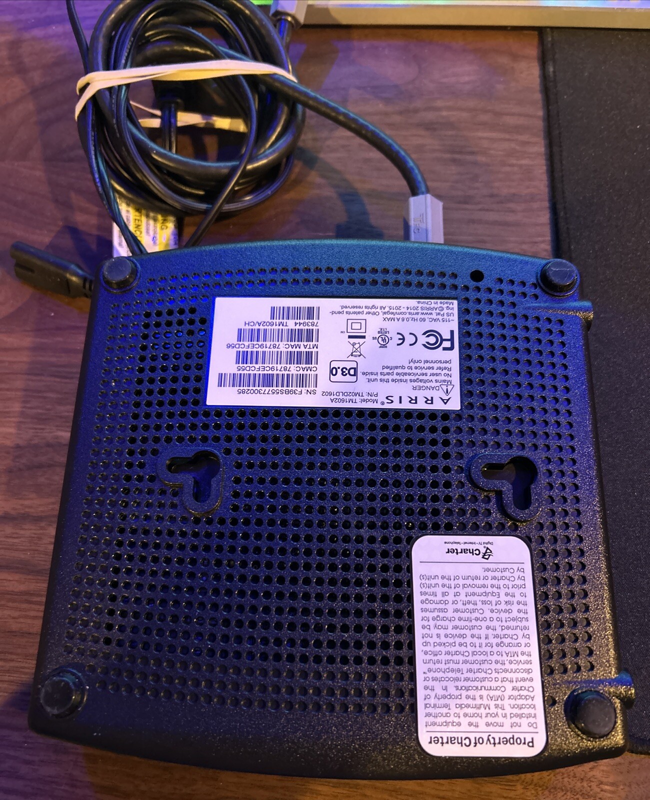 Arris TM1602A Cable Modem