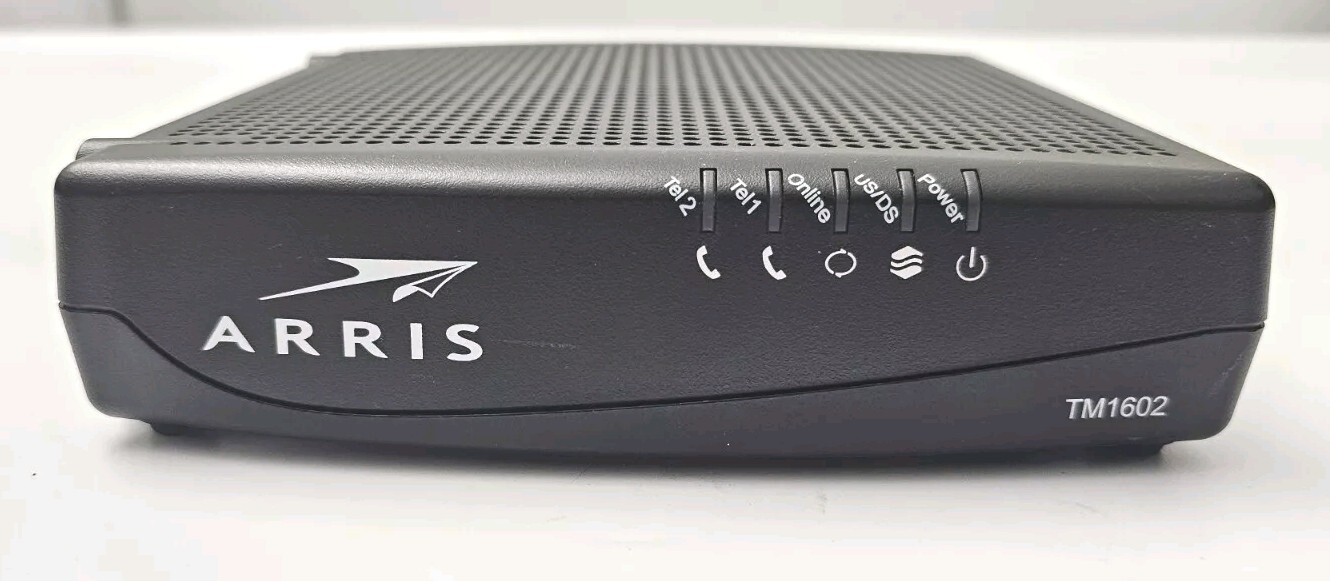 Arris TM1602A Docsis 3.0 Telephony Cable Modem *NEW* Please READ