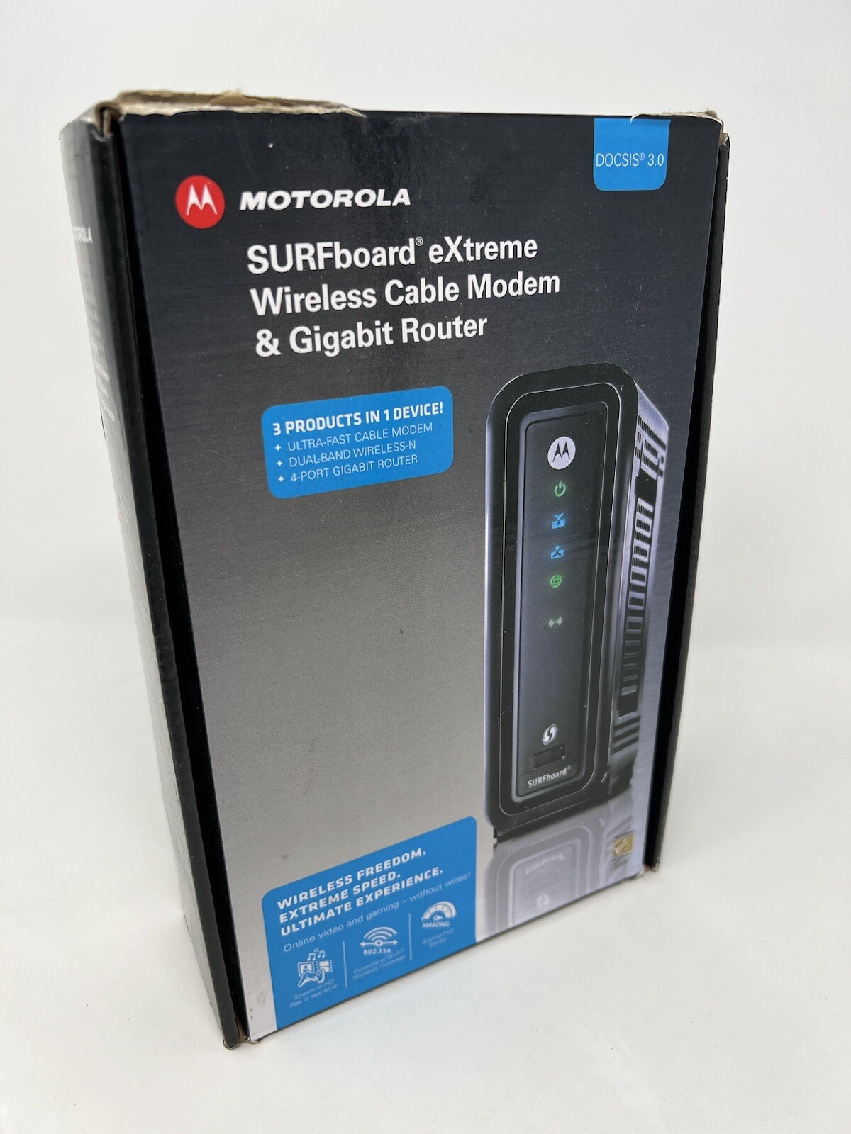 Motorola ARRIS SURFboard SBG6580 DOCSIS 3.0 Cable Modem and Wi-Fi Router N300
