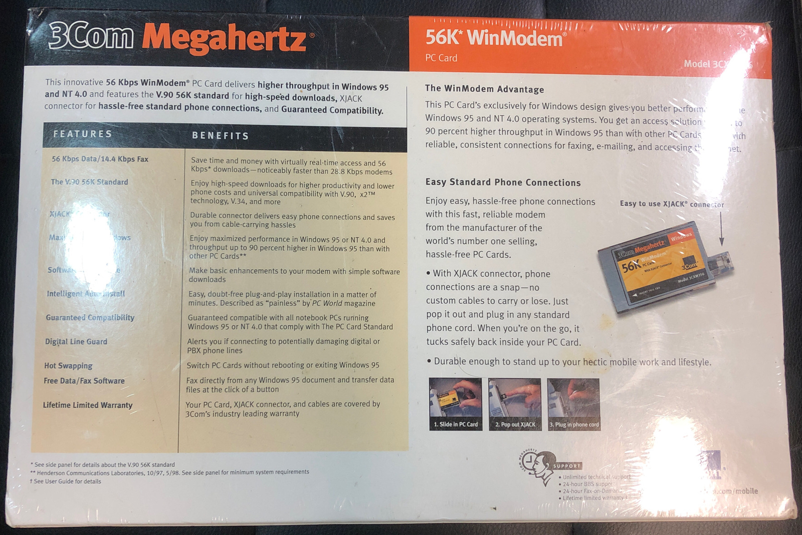 3Com Megahertz WinModem (3CXM356) 56 Kbps