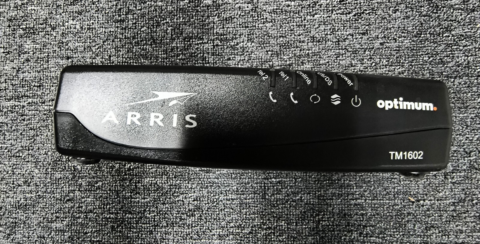 ARRIS TM1602A DOCSIS 3.0 Cable Modem – Optimum branded