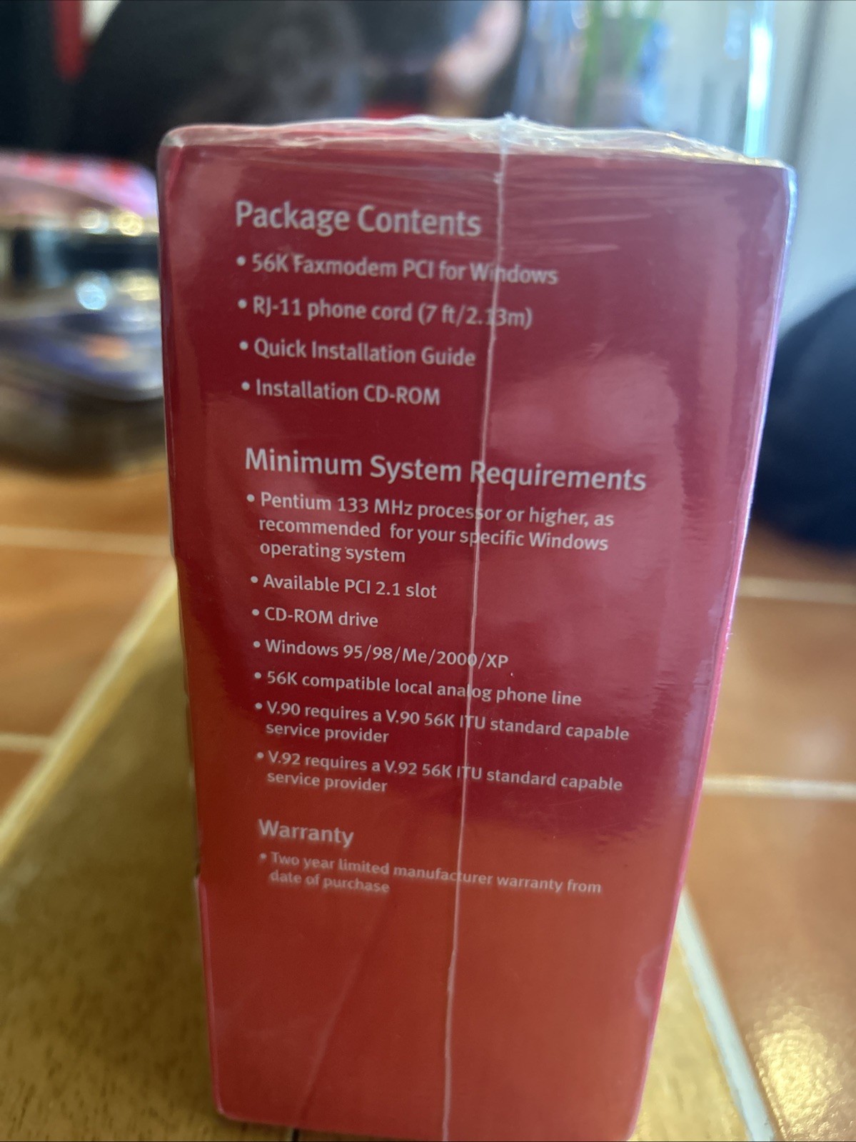 New U.S.Robotics 56K Faxmodem Serial Data V.92 Model 5699B External 738168033348