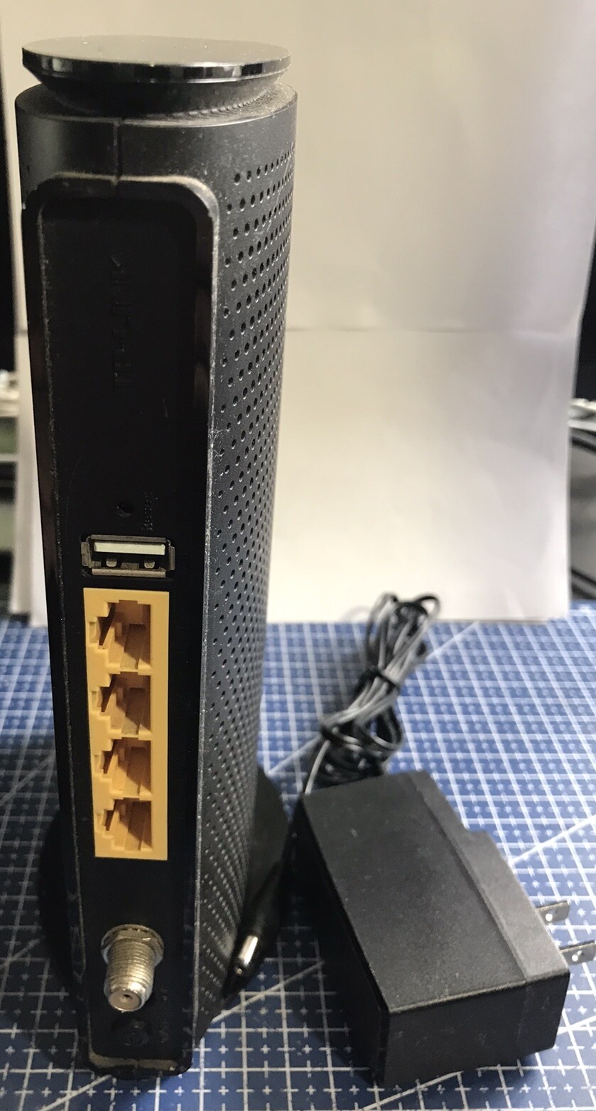 TP-Link TC-W7960 300Mbps Wireless Modem Router – Black