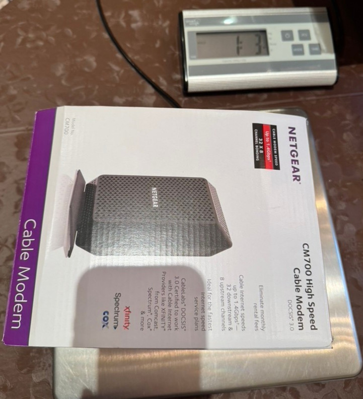 NETGEAR CM700 Cable Modem Doc SIS 3.0 Xfinity Spectrums Cox up to 800Mbps