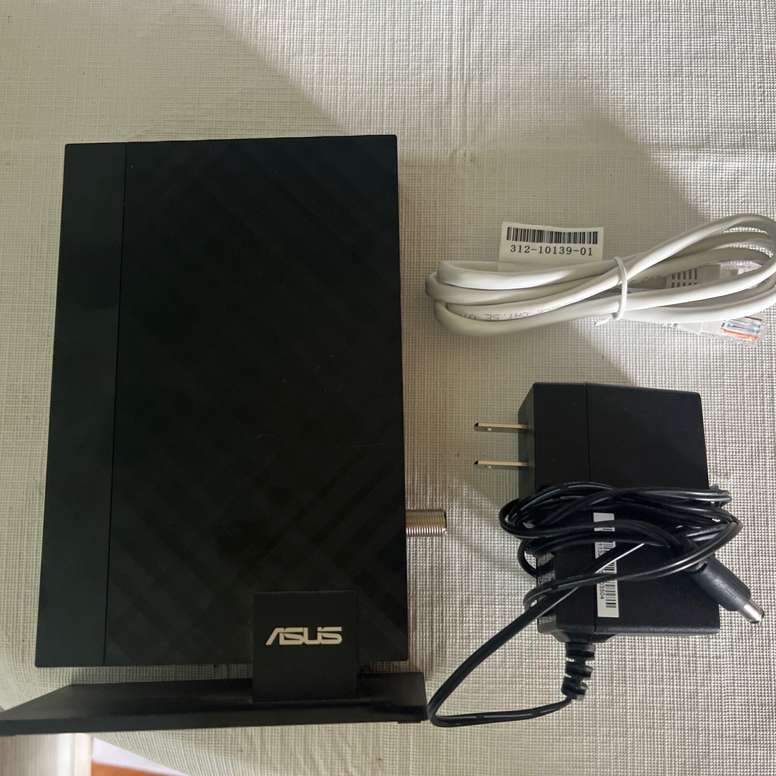 ASUS CM-16 DOCSIS 3.0 Cable Modem with AC Adapter and Ethernet Cable