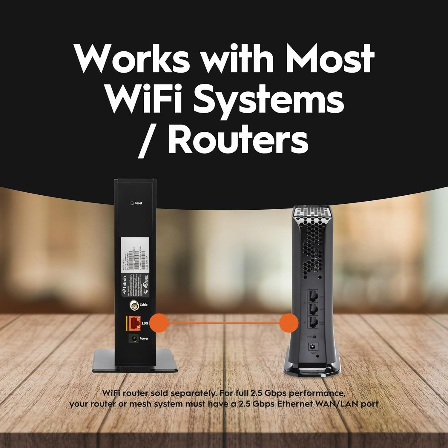 CODA56 Cable Internet Modem ONLY – DOCSIS 3.1 | 2.5 Gbps | NO Wifi – Requires Ro