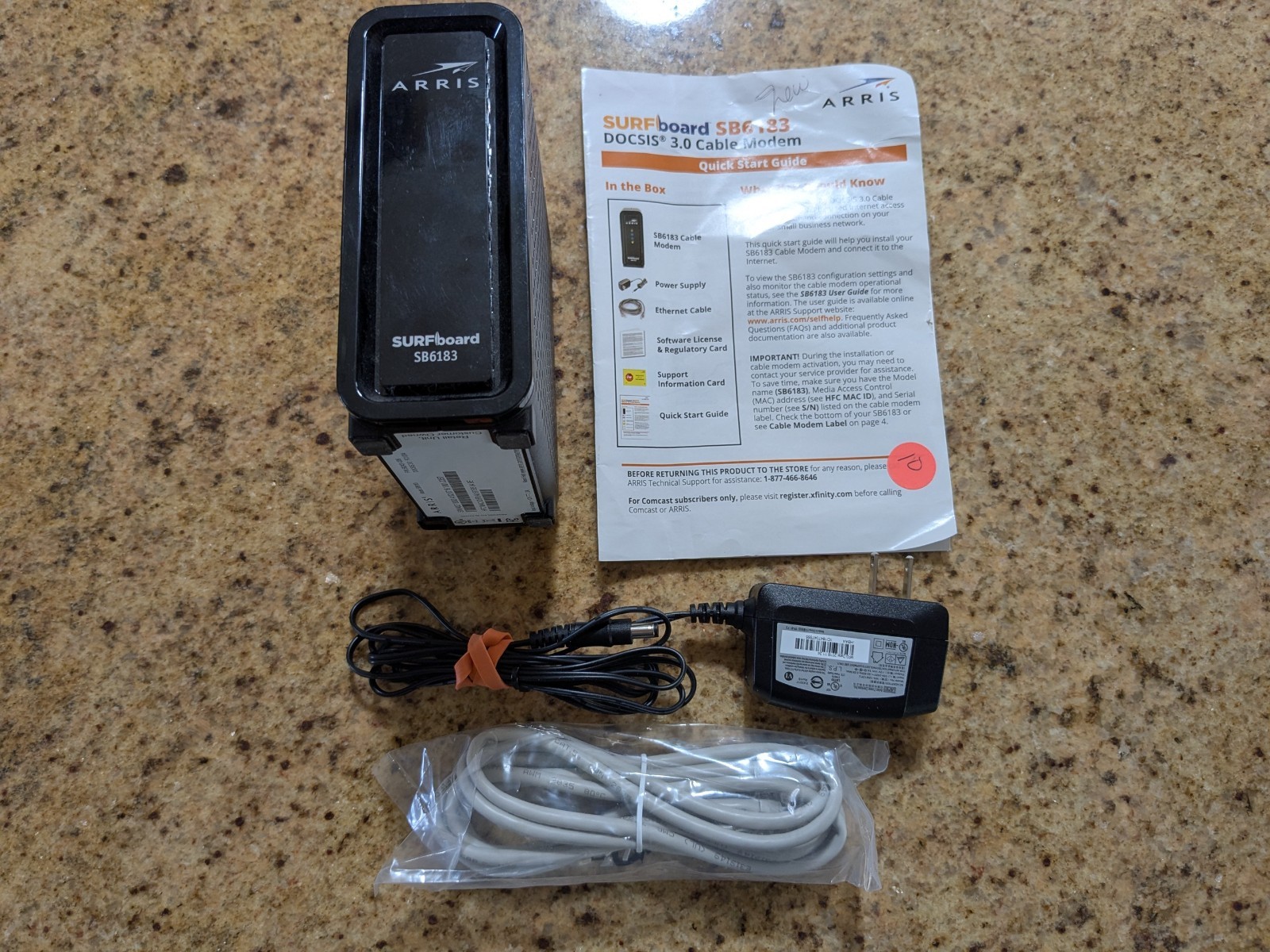 ARRIS SURFboard SB6183 DOCSIS 3.0 Cable Modem