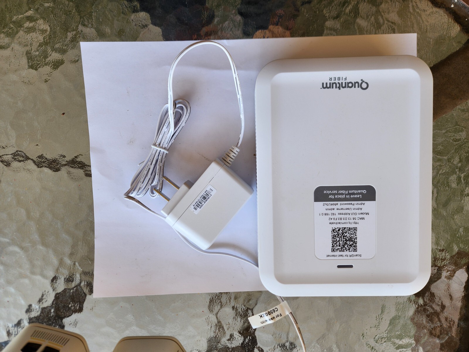 QUANTUM FIBER C6500XK ROUTER W/3 EXTENDERS