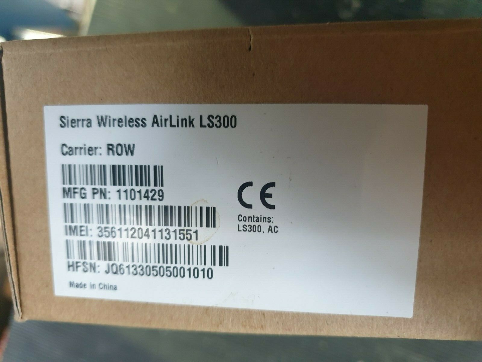 SIERRA LS300 1101429 Wireless AirLink LS300 Gateway (rbd2.1b3)