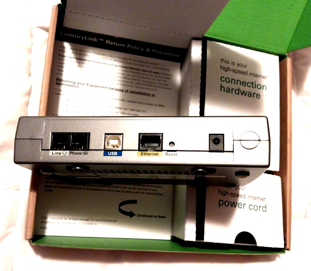 Actiontec USB Ethernet DSL Modem GT701R In Original Box