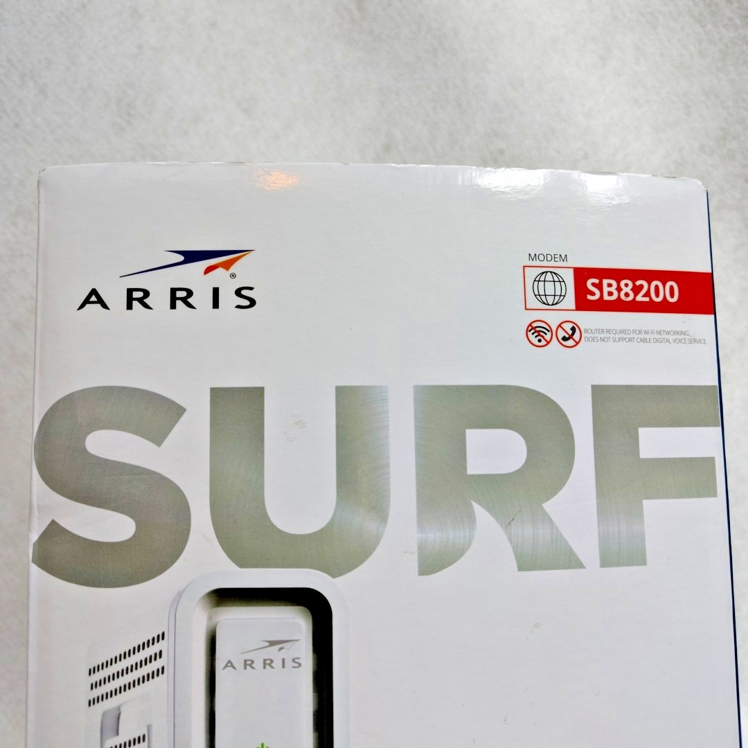 ARRIS SURFboard SB6183 Cable Modem EUC Wrong Box SB8200 – Read Description