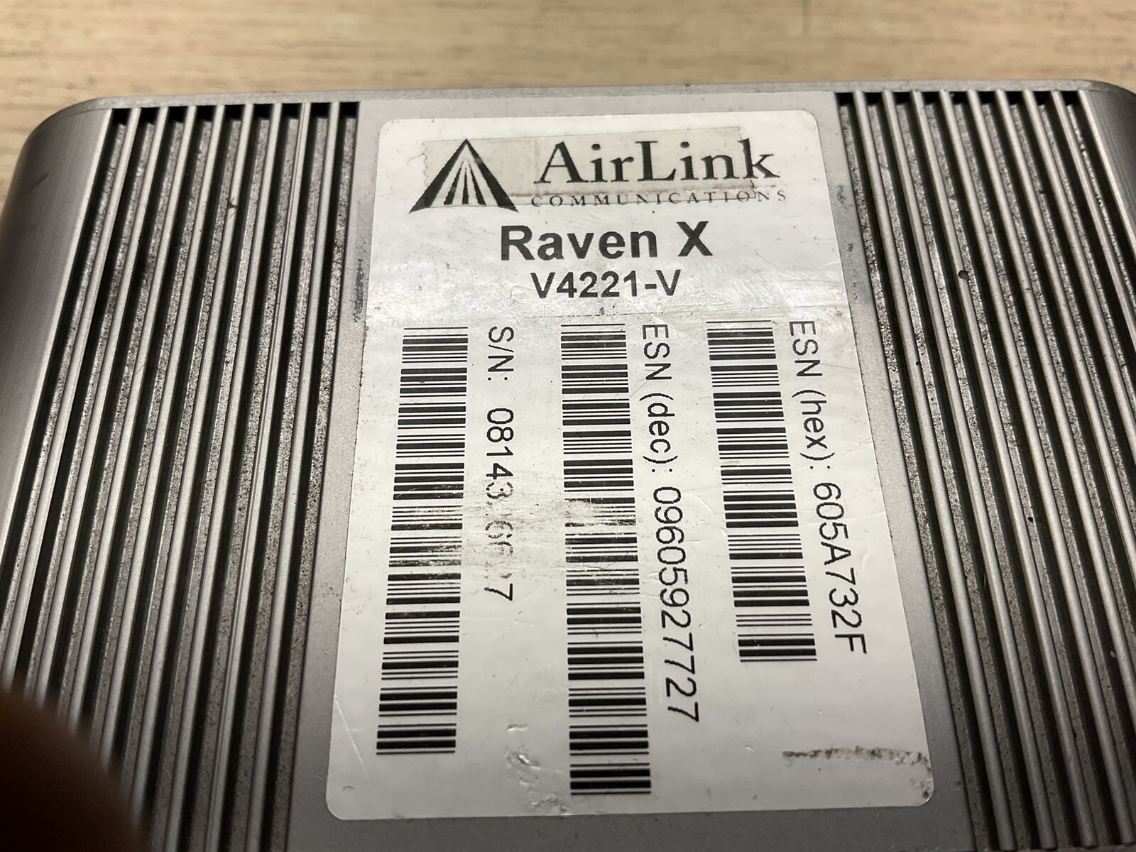 AIRLINK COMMUNICATIONS RAVEN X V4221-V/ Lot Of 7 / FRA576/