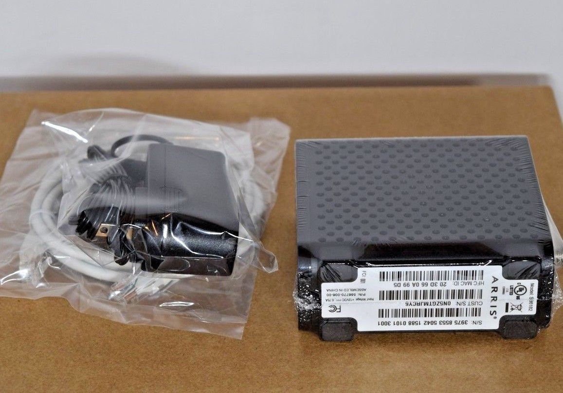 ARRIS MOTOROLA SURFBOARD SB6182 DOCSIS 3.0 CABLE MODEM COX CABLE ONE Charter
