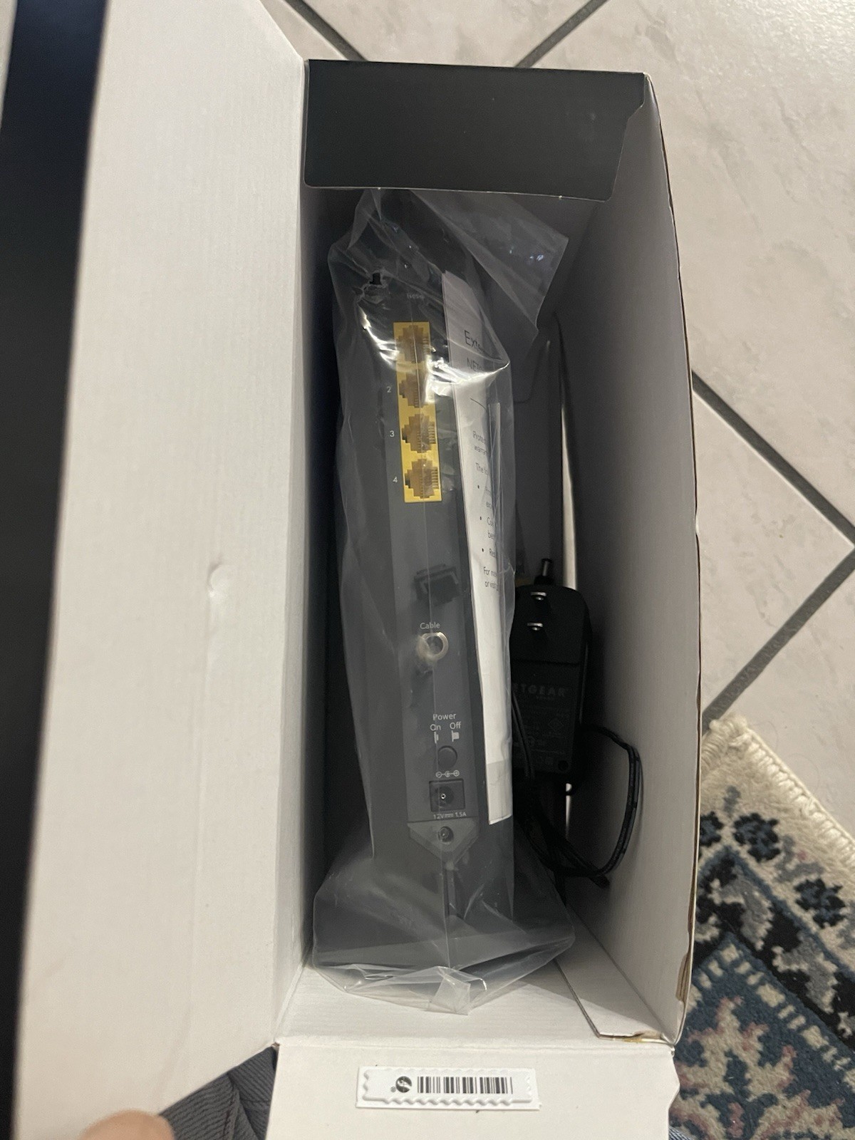 NEW NETGEAR Nighthawk CM1200-100NAS DOCSIS 3.1 Cable Modem OEM Genuine