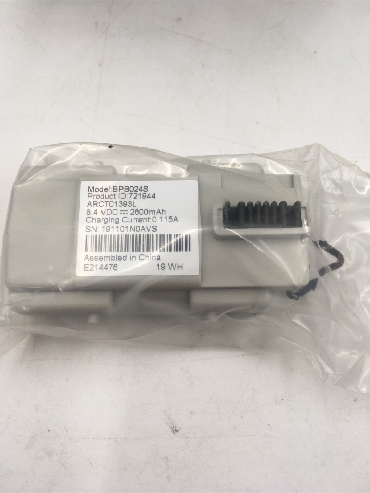 New OEM Arris Cable Modem Backup Battery BPB024S 8.4VDC TM602G
