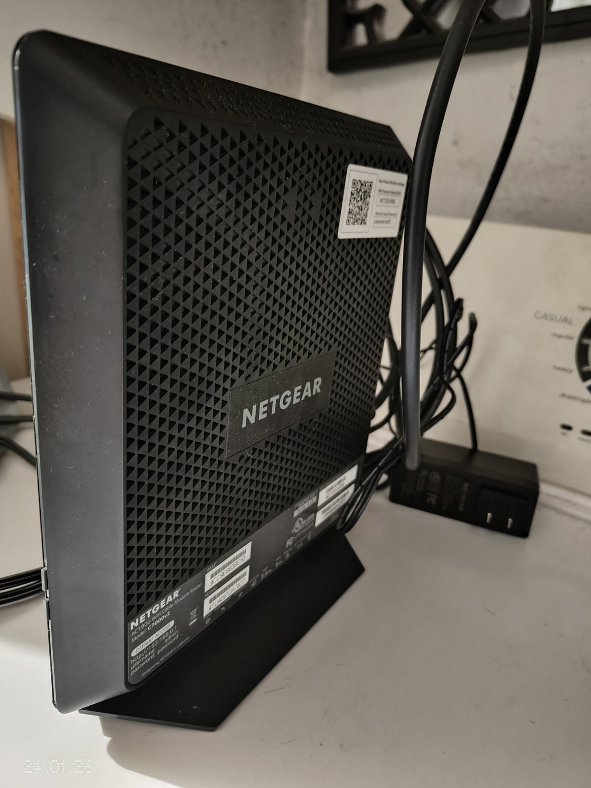 NETGEAR AC1600 C6250 Cable Modem Black