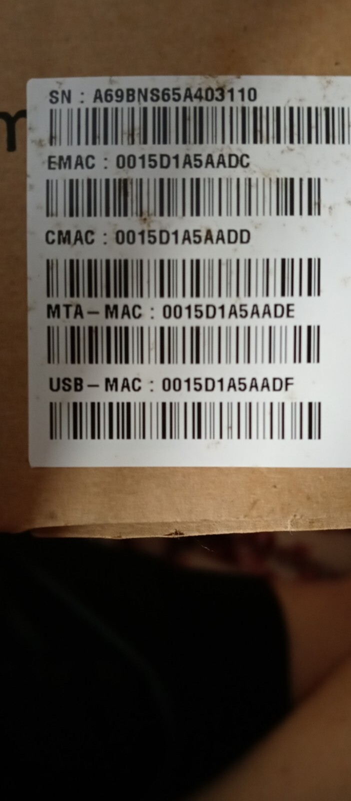 Arris Touchstone Telephony Modem. TM602G/P2/NA-8. New Open Box.