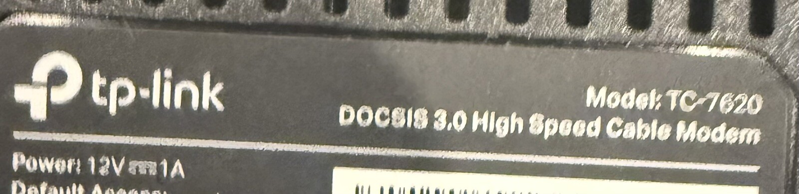 TP-Link TC-W7620 DOCSIS 3.0 300Mbps WiFi Cable Modem Router