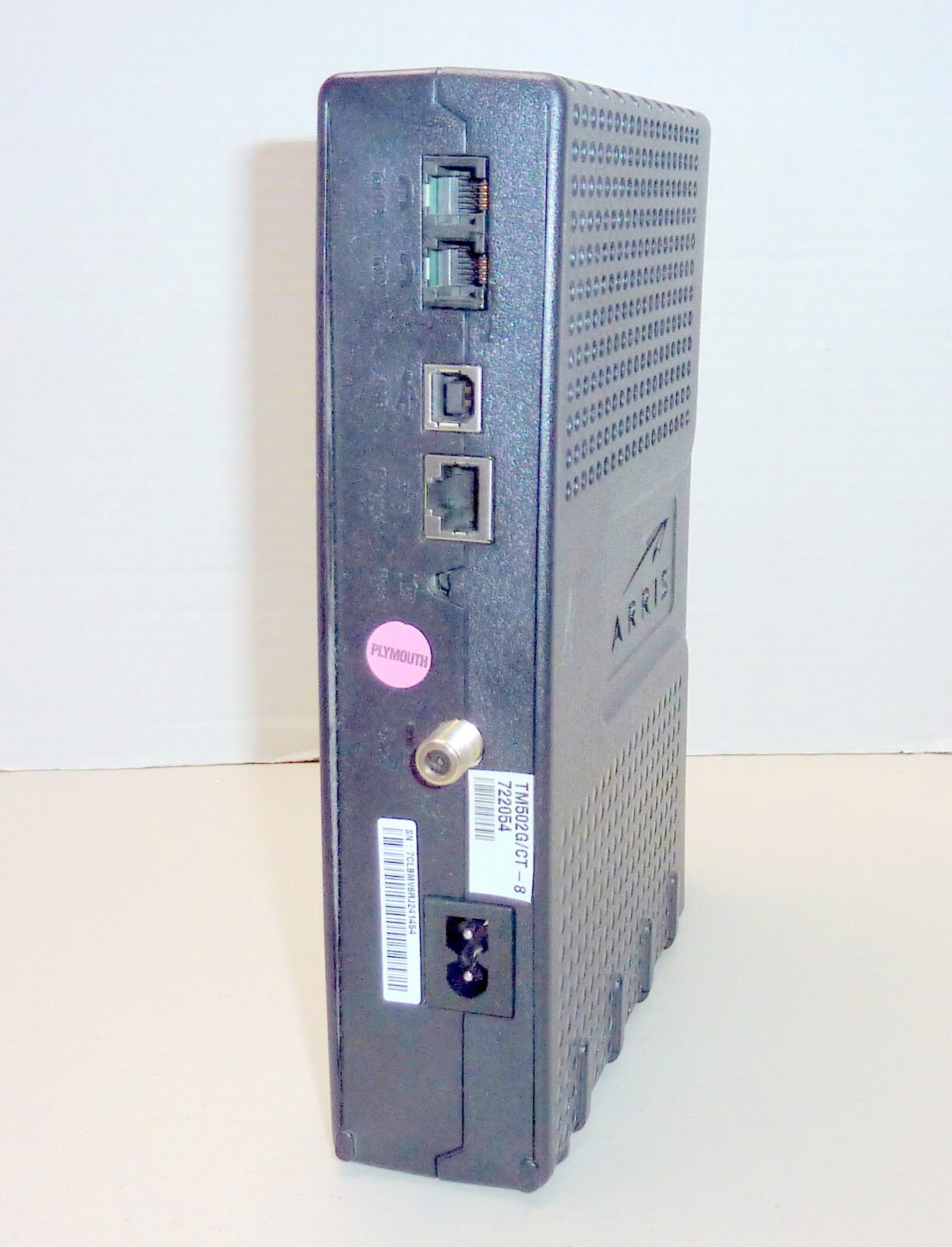 Arris TM502G Touchstone Telephony Modem Comcast VoIP Internet Cable Working