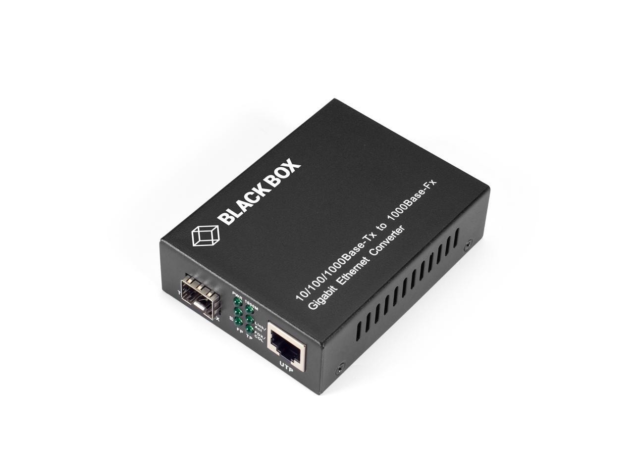 Black Box Pure Networking Gigabit Ethernet (1000-Mbps) Media Converter –