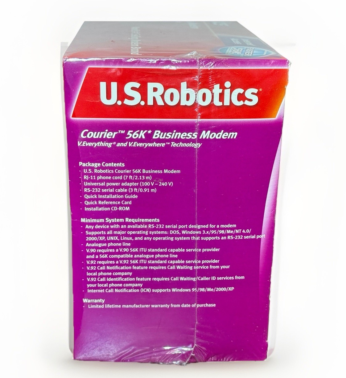 US Robotics USR3453B 56Kbps Serial Fax Modem