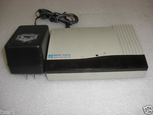 Best Data 56SX V.90 Modem w/ AC Adapter TESTED