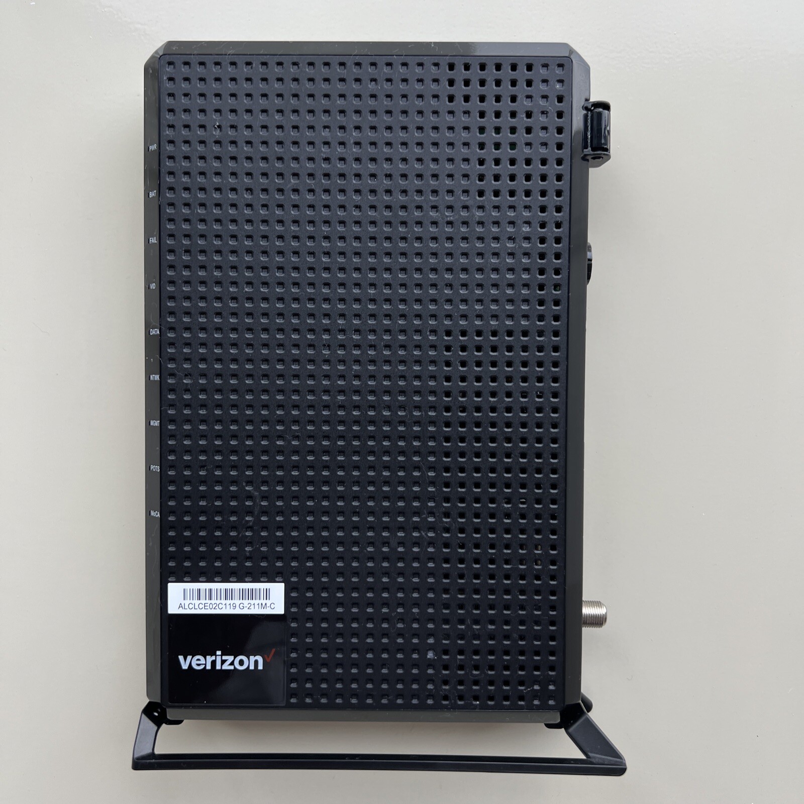 Verizon FIOS Optical Network Terminal G-211M-C Modem & Power Supply