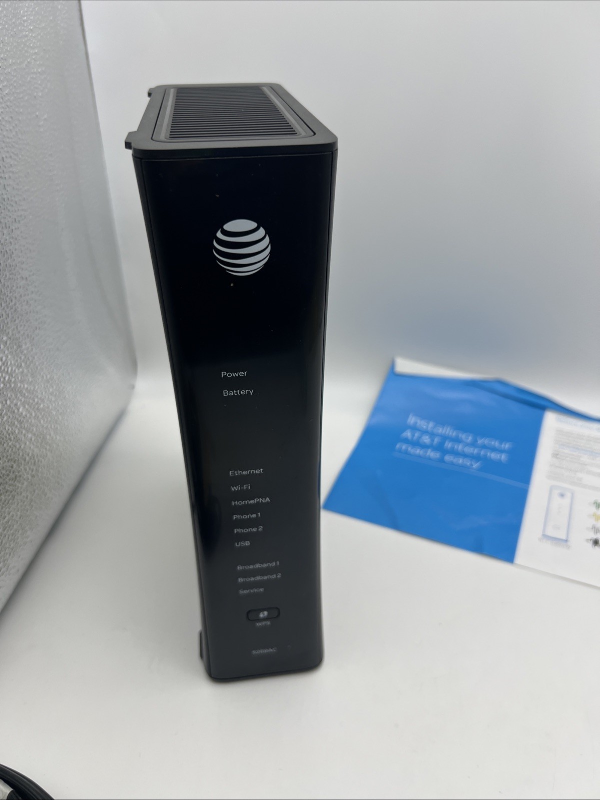 At&T U-Verse Modem 526BAC With Accessories
