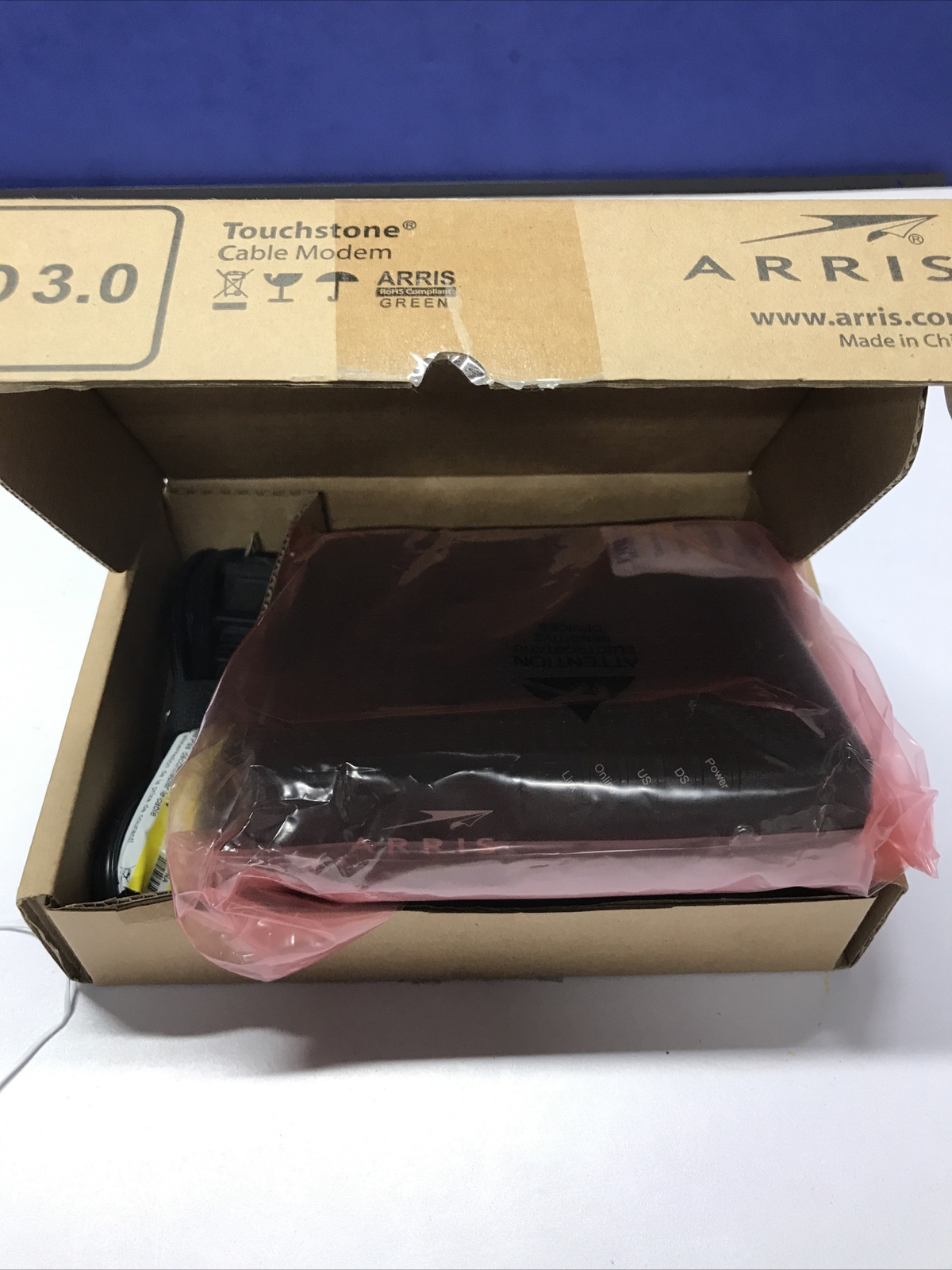Arris D3.0 Cable Modem Model CM820A