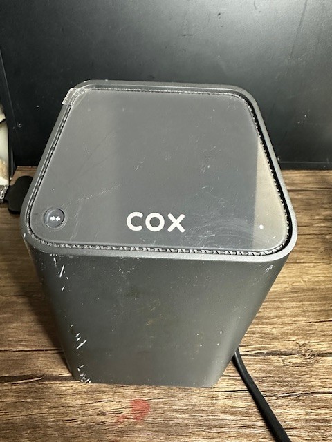Cox Panoramic WIFI Gateway Combination Cable Modem And Router Tested