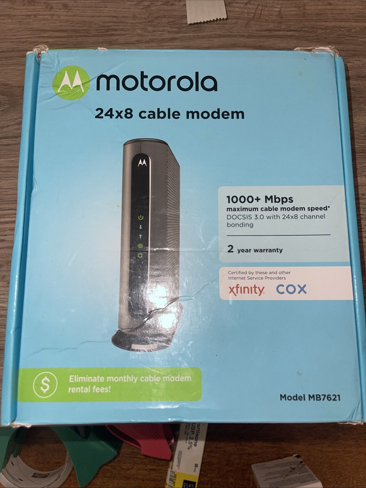 Motorola MB7621-10 Modem 1000 MBPS