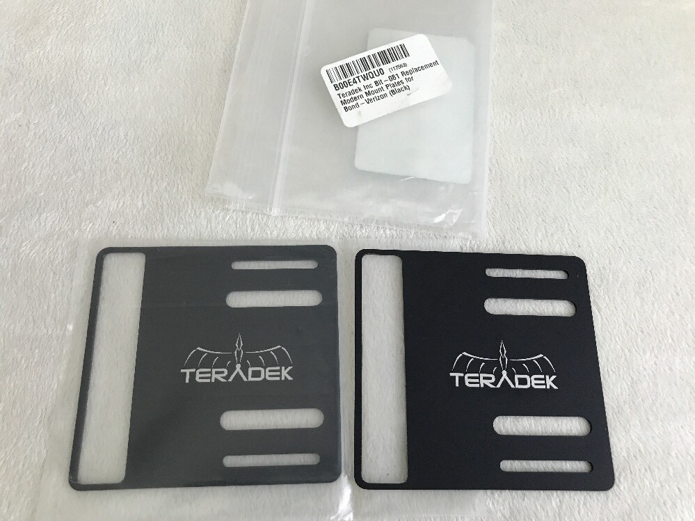 Teradek Inc Bit-081 Replacement Modem Mount Plates for Bond-Verizon (Black)