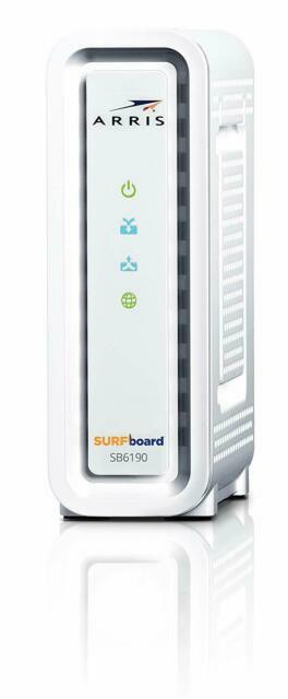 ARRIS Surfboard SB6190-RB DOCSIS 3.0 Cable Modem, White Open Box