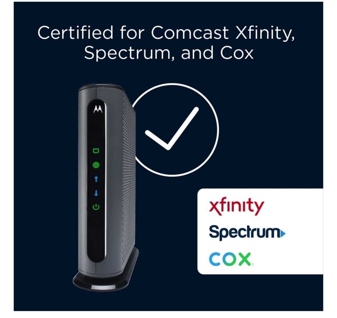 16×4 Cable Modem Model MB7420 686 Mbps DOCSIS 3.0 Certified by Comcast New