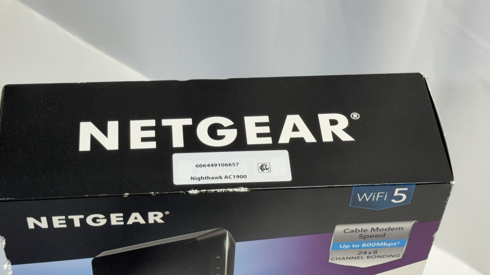 Netgear Nighthawk AC1900 WiFi Cable Modem Router