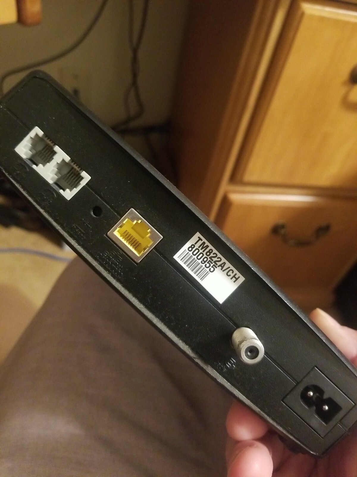 Arris TM822A Cable Modem Docsis 3.0 Telephony Modem(Optimum Cablevision Charter)