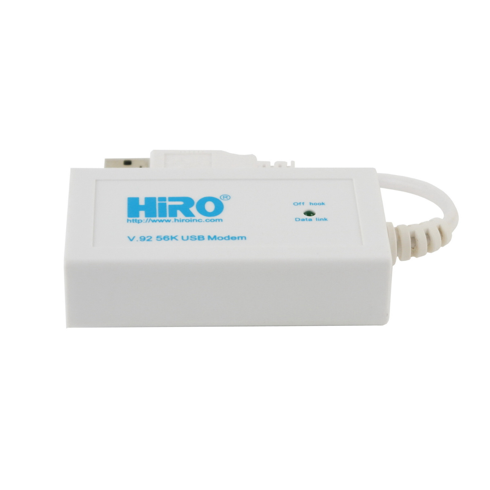 HiRO H50364 V92 56K USB-C Type C Data Fax Modem Dual Port Windows 11 10 8.1 8 7