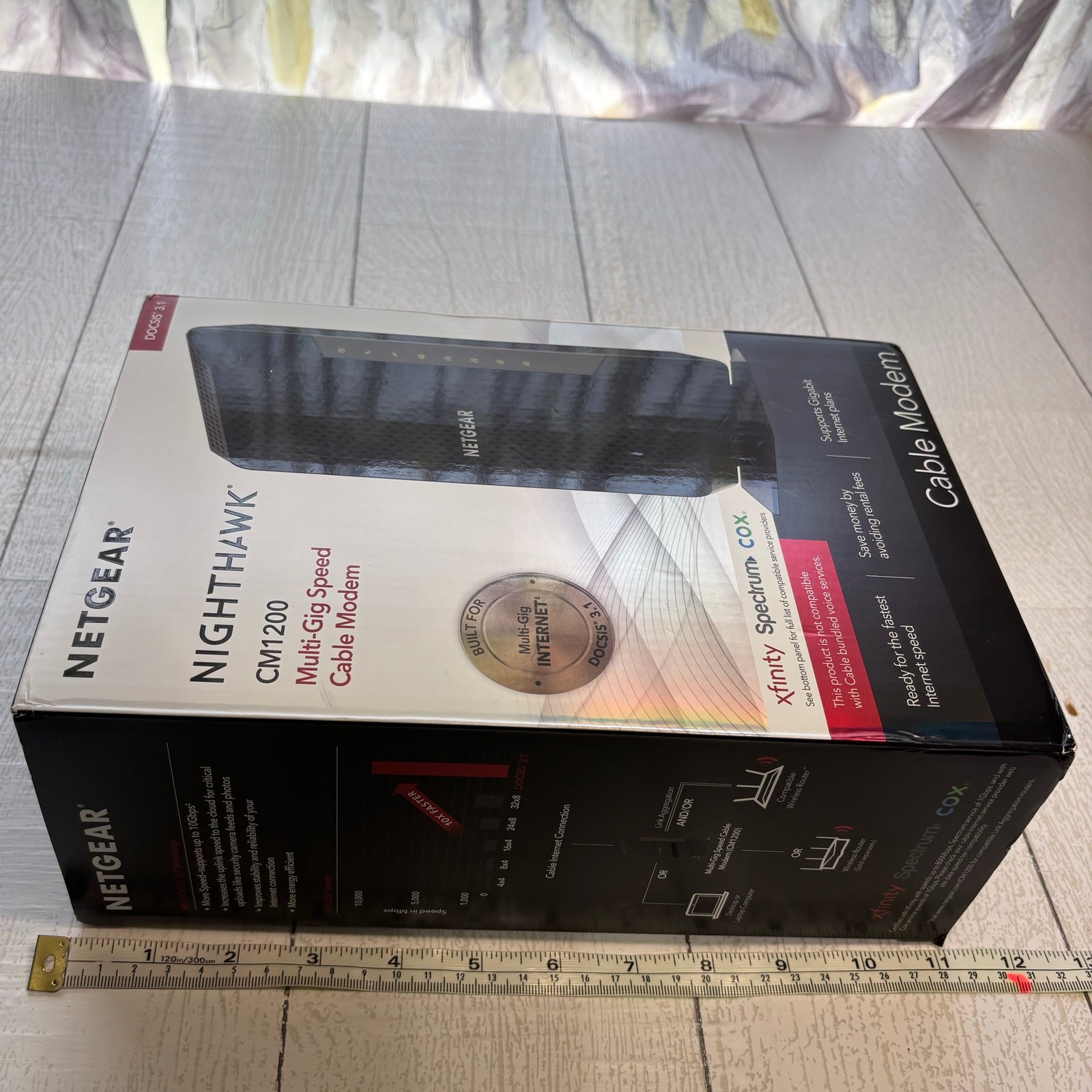 Netgear Nighthawk CM1200 Multi-Gig DOCSIS 3.1 Cable Modem