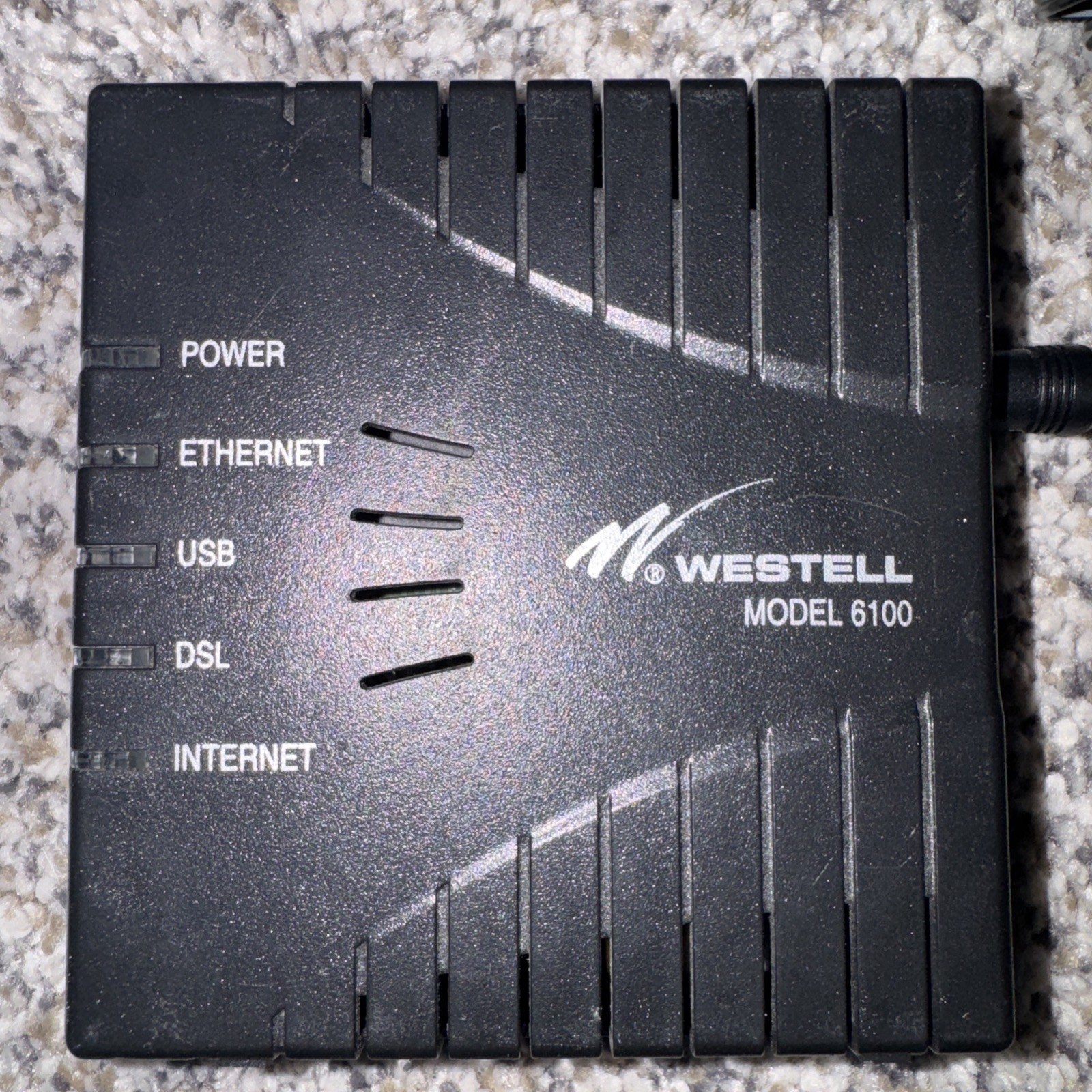 WESTELL ADSL2+ ProLine Modem Router Model G90-610018-20 DSL w/ power cord