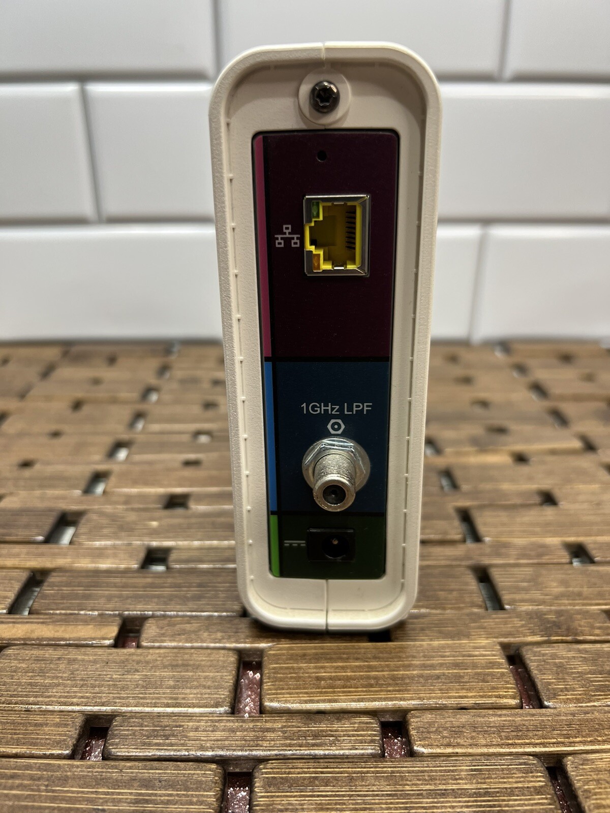 Modem: ARRIS Surfboard, Model SB6190, DOCSIS 3.0 Cable Modem, White Tested Works
