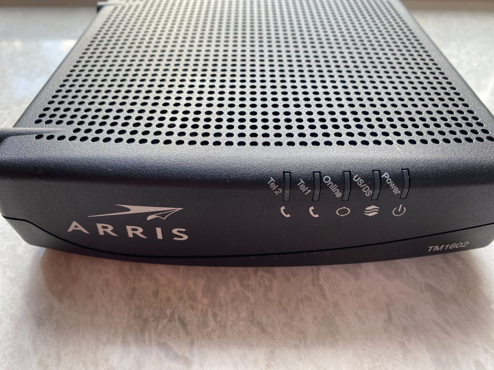 Arris TM1602A Docsis 3.0 Telephony Cable Modem 16 x 4 Channel Bonding