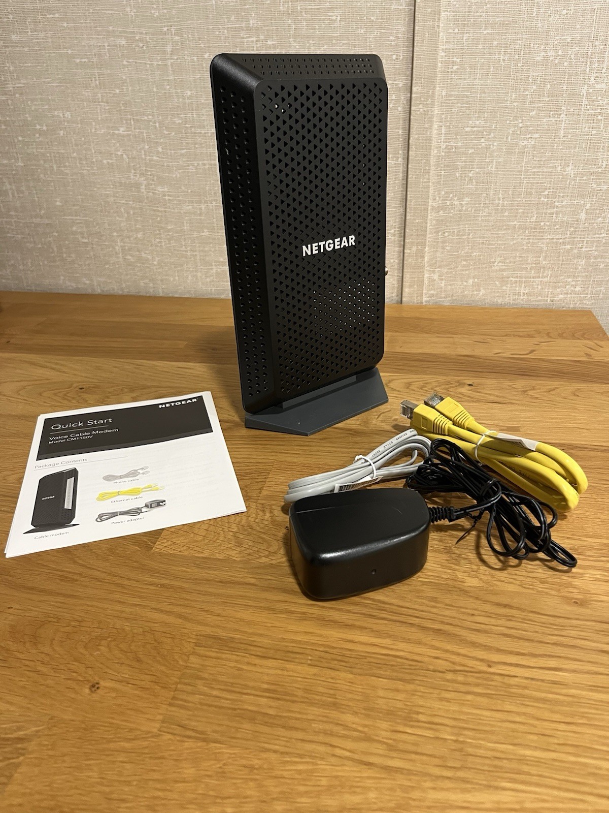 NETGEAR Nighthawk CM1150V DOCSIS 3.1 Modem Xfinity Voice 2 Phone 4 LAN