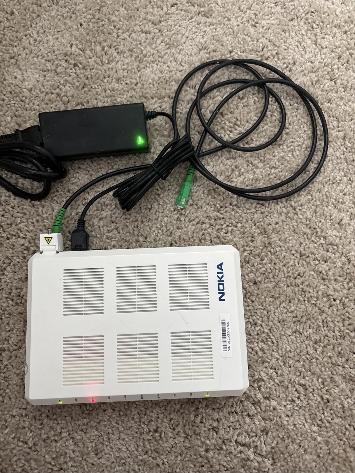 Nokia G-240G-A Fiber Optic Modem for Home or Business