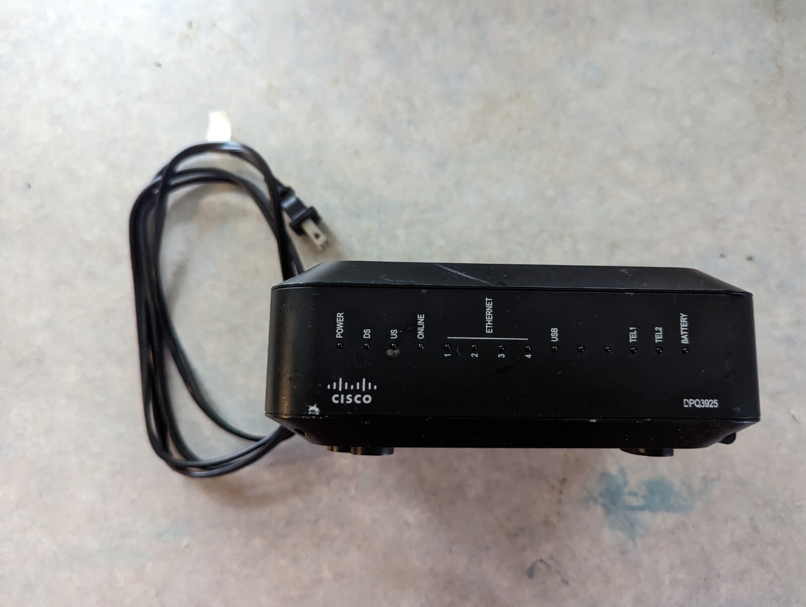 CISCO DPQ3925 8×4 DOCSIS 3.0 Wireless Gateway Modem Router with EDVA Voice