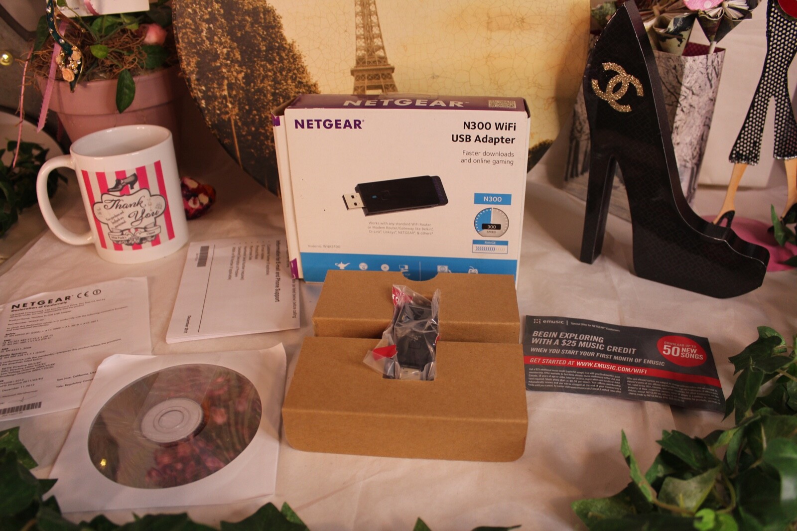 NETGEAR N300 WIFI USB ADAPTER!