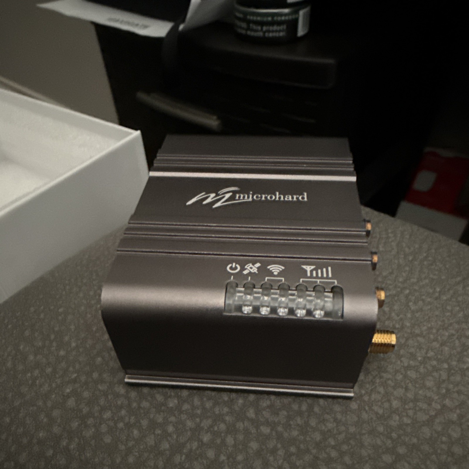 Microhard Bulletplus-NA2 LTE Unlocked Modem PoE 3 LAN USB Ethernet Black