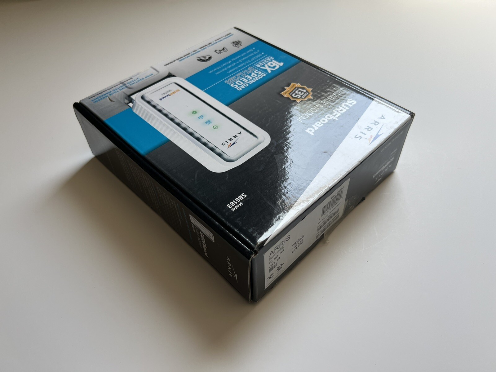 ARRIS Surf Board SB6183 Cable Modem -Internet, Cable, Bandwidth, Upgrade